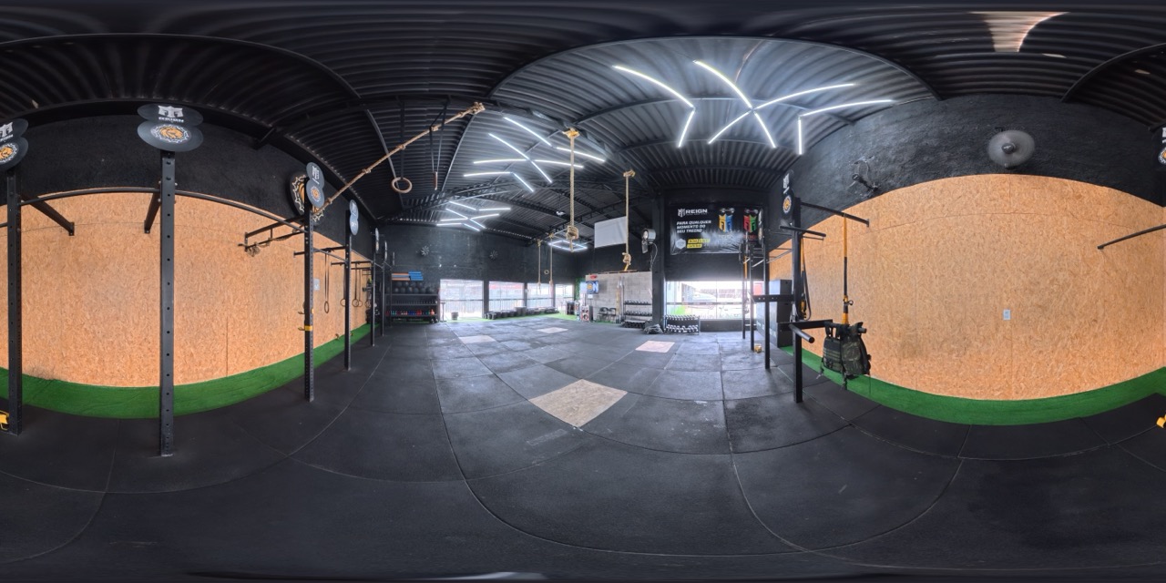 Estrutura da academia Box Leon