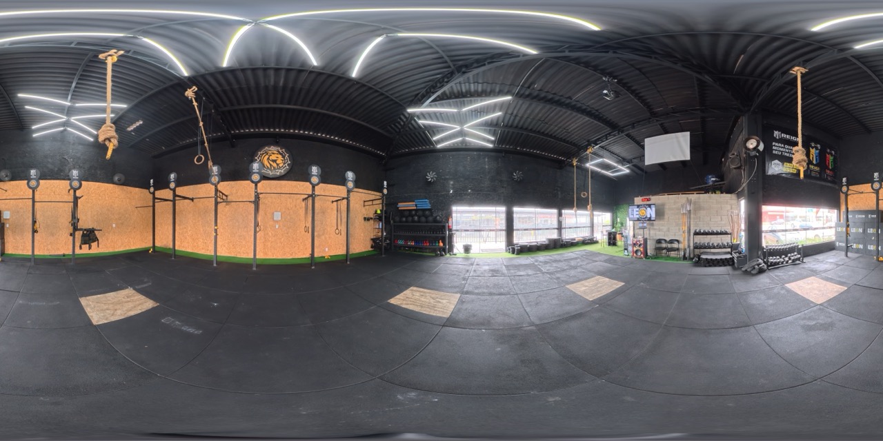 Estrutura da academia Box Leon