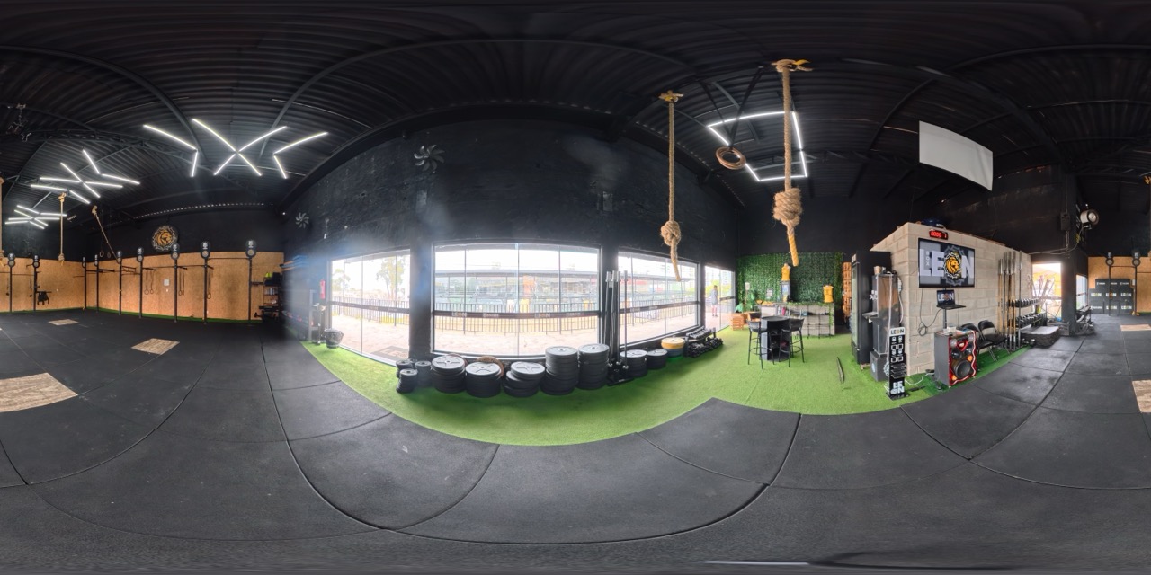 Estrutura da academia Box Leon