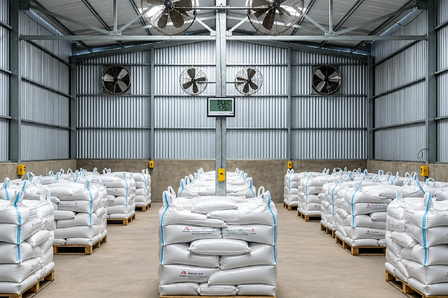 Armazenamento de sementes agrícolas