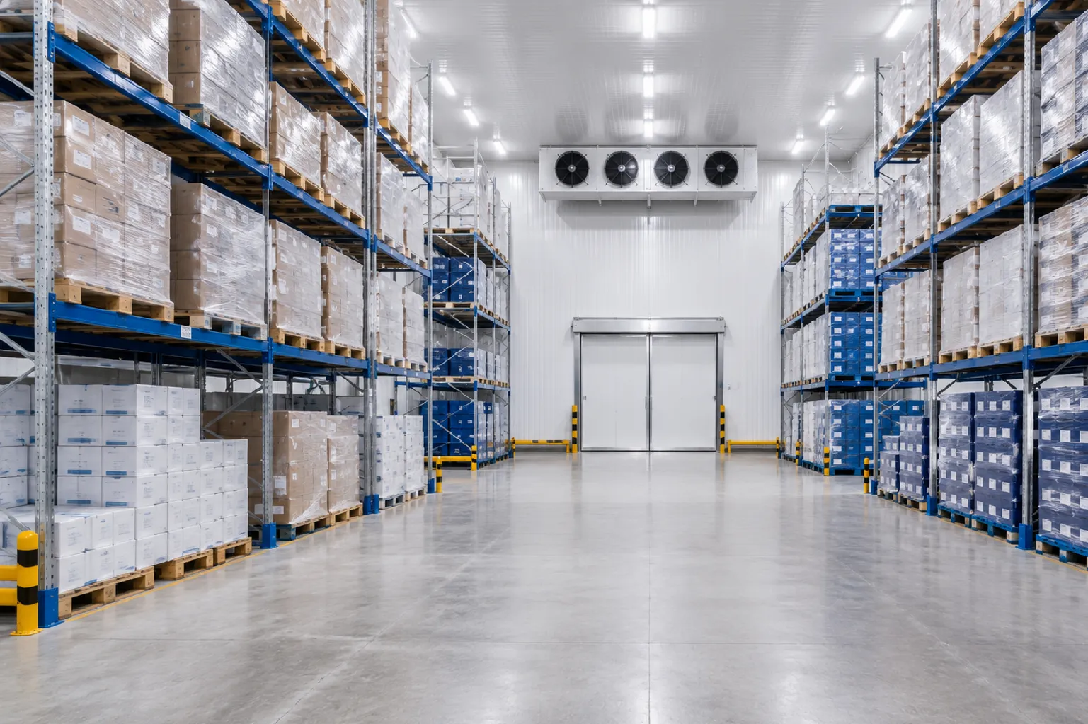 Centro de distribuição para armazenamento e movimentação de produtos