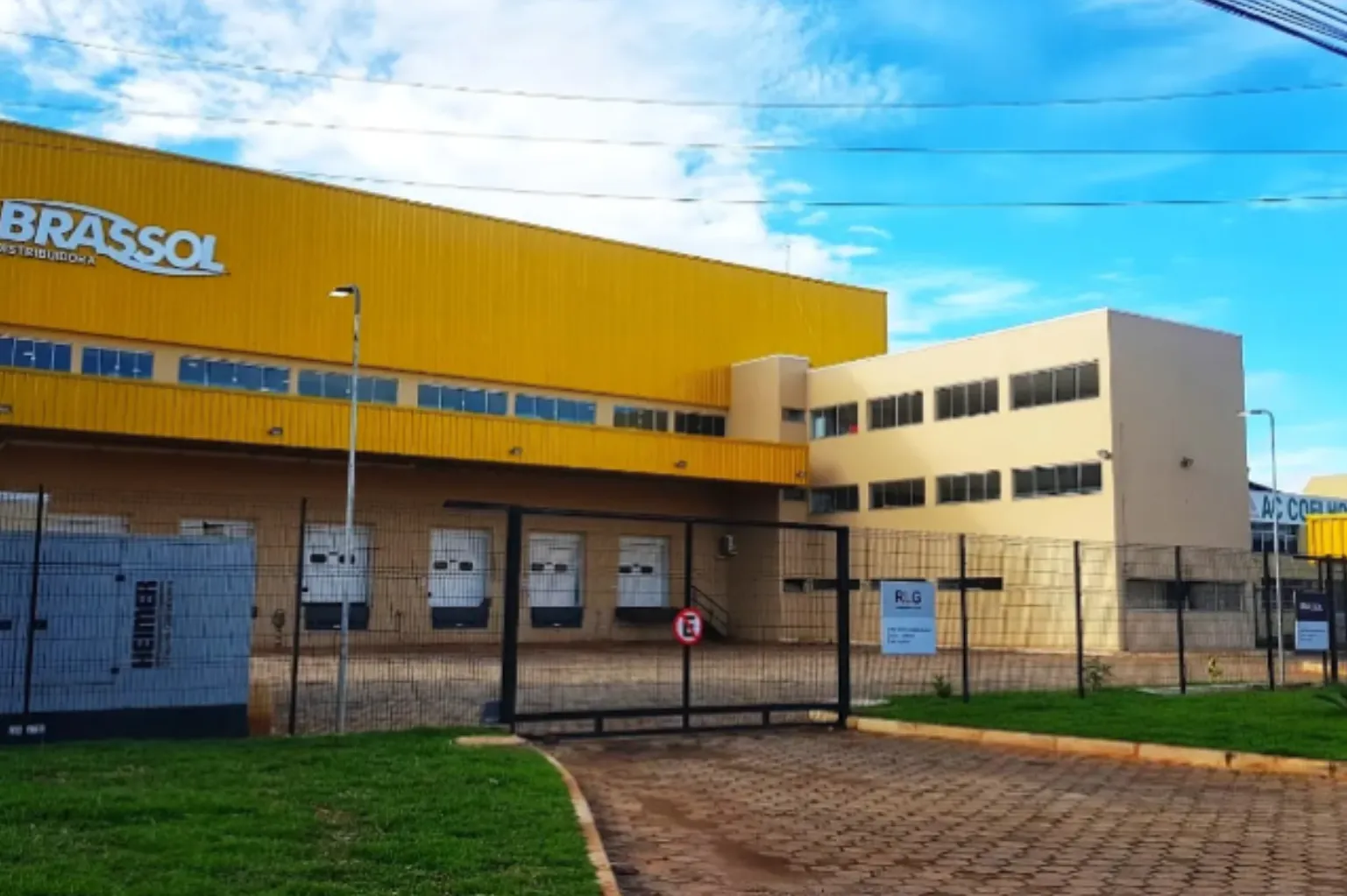 Centro de distribuição da BRASSOL