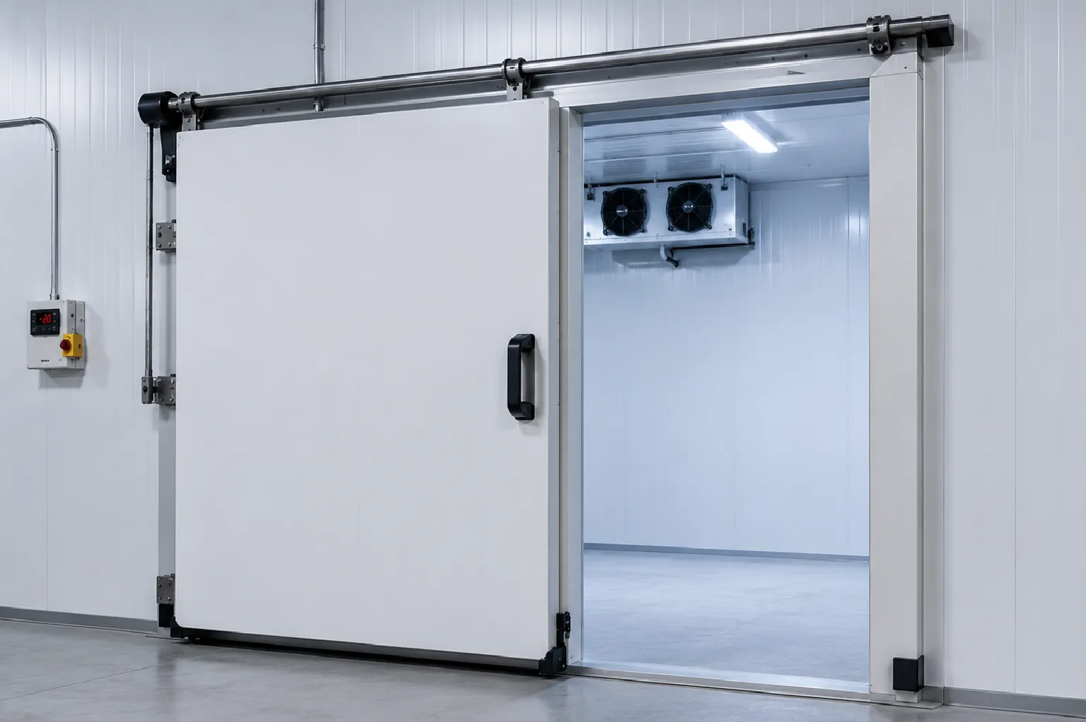 Portas frigoríficas para controle de acesso e vedação térmica