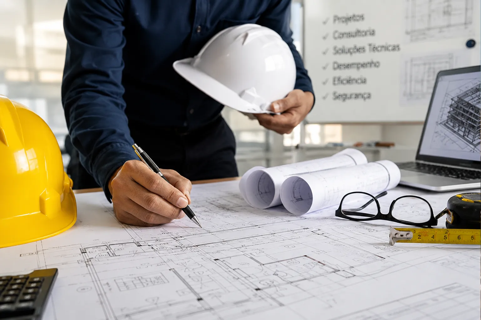 Engenharia, projeto e consultoria técnica