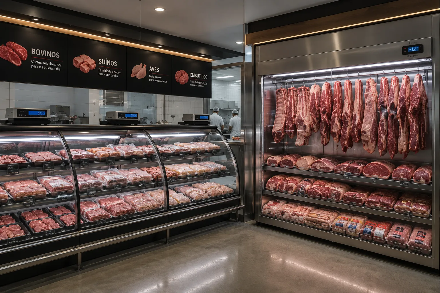 Operação contínua em ambiente de supermercado